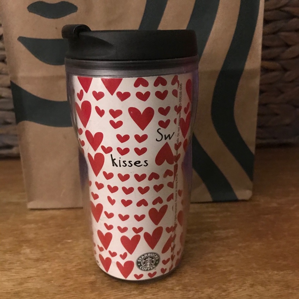 “Vintage” Starbucks Valentines tumbler 2004